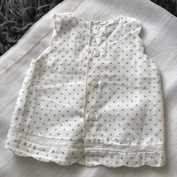 Pili Carrera Baby Girl Linen Blouse and Bloomers Set - Picture 5 of 15